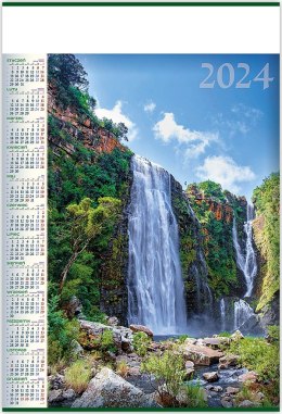 Kalendarz Plakatowy B-1, P05 KASKADA 2024 TELEGRAPH