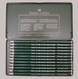 Ołówek CASTELL 9000 DESIGN SET 12 sztuk 119064 FABER CASTEL