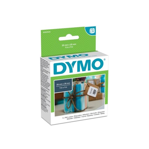 Etykiety DYMO różnego przeznaczenia- 25 x 25 mm, biały S0929120