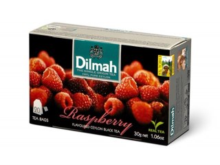 Herbata DILMAH MALINY (20 saszetek) 85041 czarna