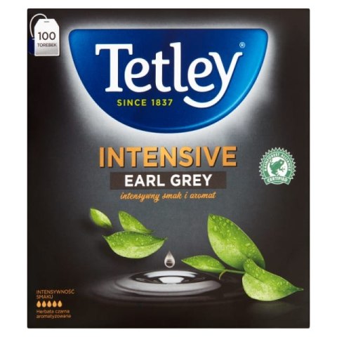 Herbata TETLEY CLASSIC EARL GREY czarna 100 saszetek bez zawieszki