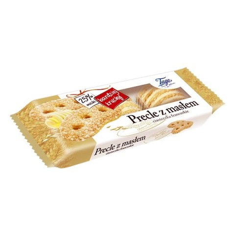 Ciastka Precle francuskie z masłem TAGO 135g