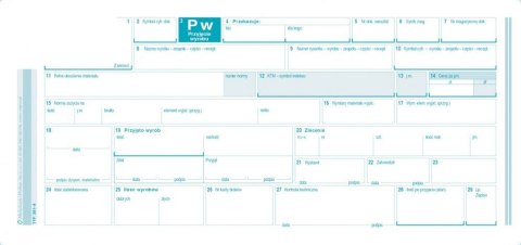 381-8 PW jednopozycyjne przyjęcie wyrobu MICHALCZYK I PROKOP (X)