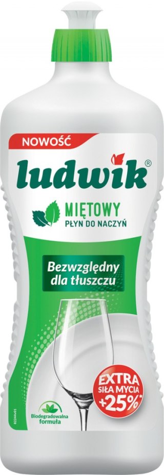 LUDWIK Płyn do mycia naczyń 900g miętowy 028133