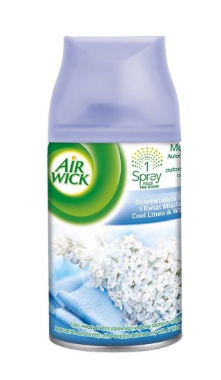 AIR WICK wkład do odświeżacza 250ml Bawełna i Kwiat Migdałowca 54634