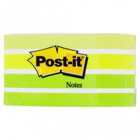 Bloczek 3M POST-IT 2028-G 76x76mm zielony 450k FT510093238