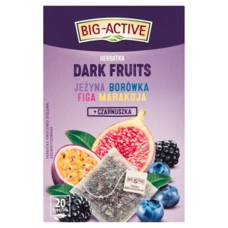 Herbata BIG-ACTIVE DARK FRUTIS 20 kopert/45g owocowo-ziołowa