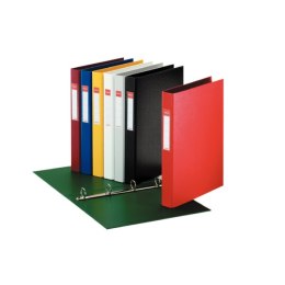 Segregator Esselte A4 z 4 kółkami, grzbiet 42 mm, bordowy, 14464