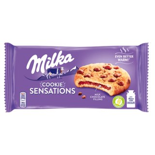 CIASTKA MILKA SENSATION CHOCO INSIDE 156g (jasne)