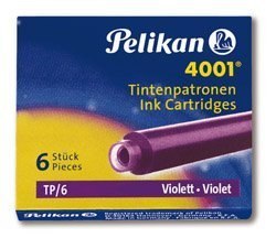 Naboje do piór, krótkie fioletowe 301697 Pelikan