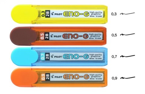 Grafity 0,9 mm ENO G 2B PIPL-9ENOG-2B PILOT (X)