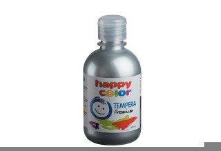 Farba Tempera Premium 300ml, srebrny, Happy Color HA 3310 0300-81