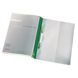 Skoroszyt sztywny z wąsami Esselte Panorama, zielony, 25 szt., 28360 (X)