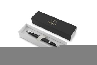 Długopis (niebieski) PARKER IM ESSENTIAL MATTE BLACK CT 2143632, giftbox