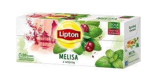 Herbata LIPTON MELISA Z WIŚNIĄ 20t ziołowa