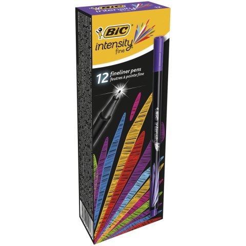 Cienkopis BIC Intensity Fine fioletowy, 942066