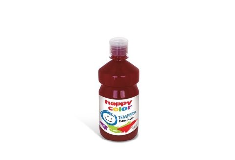 Farba tempera Premium 500ml, ciemnobrązowy, Happy Color HA 3310 0500-75