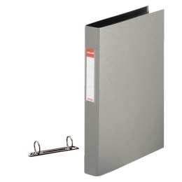 Segregator Esselte A4 z 2 kółkami, grzbiet 42 mm, szary, 14455