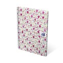 Kołonotatnik B5 60 kartek kratka/tagi Floral Oxford 400094955