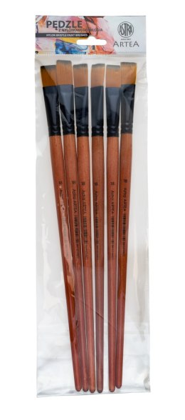 Pędzel nylonowy płaski Astra Artea nr 18, 315120023