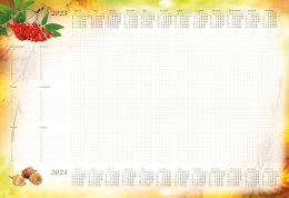 Terminarz-Planer B3 z listwą 2026 Jarzębina Michalczyk i Prokop T-2-B3-6 kalendarz