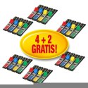 Zestaw promocyjny zakładek POST-IT (683-4), PP, 12x43mm, 4+2x35 kart., mix kolorów, 2 GRATIS 3M-FT600002966 3M-FT600002966