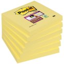 Bloczek 3M POST-IT 76x76mm żółty 90k Super Sticky (654)70005197911