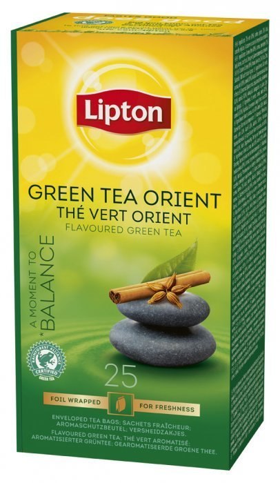 Herbata LIPTON BALANCE Green Tea Orient (25 kopert fol.)