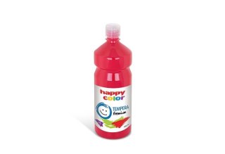 Farba tempera Premium 1000ml, ciemnoczerwony, Happy Color HA 3310 1000-26