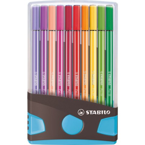 Flamastry PEN 68 COLOR PARADE 20k 6820-03-10, 6820-04-04 STABILO