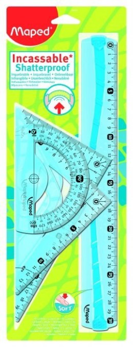 Komplet geom.D.niełamliwych 244304 MAPED lin.30cm