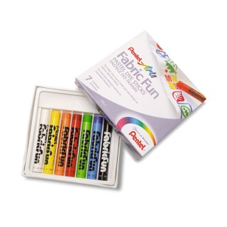 Pastele do tkanin / Zestaw z torbą PTS7-BN15-T PENTEL