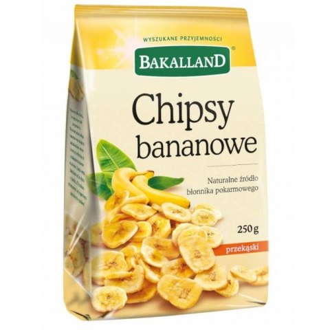 Chipsy bananowe 200g BAKALLAND