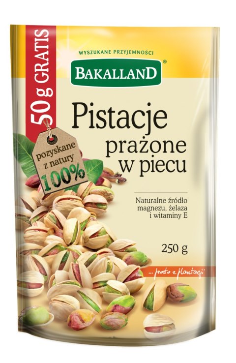 Pistacje prażone 200g BAKALLAND