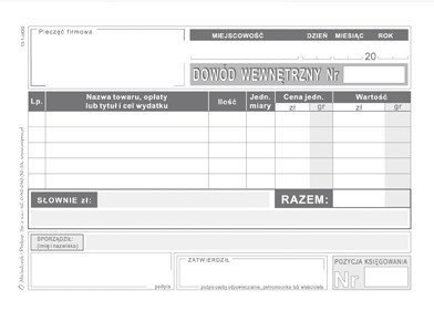 K-13 Dowód wewnętrzny A6 MICHALCZYK&PROKOP