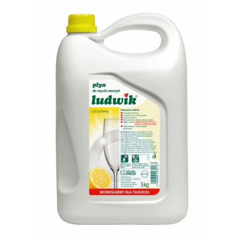 LUDWIK Płyn do naczyń 5L cytrynowy 30167