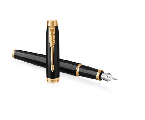 Pióro wieczne (F) PARKER IM BLACK LACQUER GT 1931645, giftbox