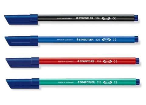 Flamaster biurowy, M, czarny, Staedtler S 326-9