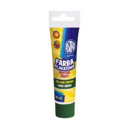 Farba plakatowa Astra tuba 30 ml - ciemna zieleń, 83110906 SALE