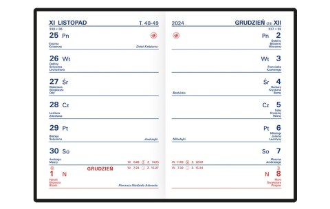 Kalendarz TIK IMPRESS kieszonkowy 2025 (K1) TELEGRAPH