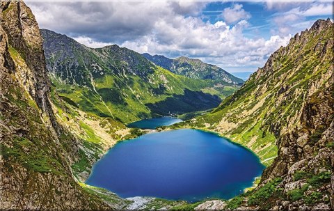 Kalendarz Trójdzielny z główką (T06) TATRY - granat 2024 TELEGRAPH