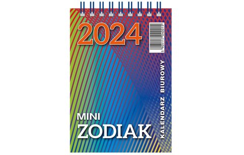 Kalendarz biurowy MINI ZODIAK 2025 (H7) TELEGRAPH