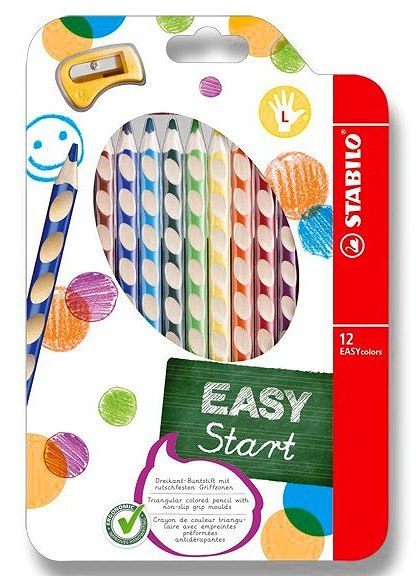 Kredki EASY COLOURS dla lew(12kol.) 331/12 STABILO