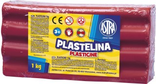 Plastelina Astra 1 kg różowa, 303111008 (X)