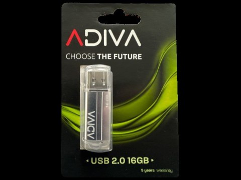 Pamięć Pendrive ADIVA 16GB srebrna USB 2.0