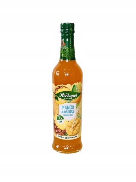 Syrop HERBAPOL Owocowa Spiżarnia Mango & Ananas 420ml