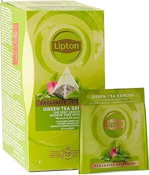 Herbata LIPTON PIRAMID ZIELONA SENCHA Exclusive Selection 25 kopert