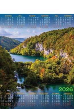 Kalendarz Plakatowy B-1, P05 - JESIEŃ 2026