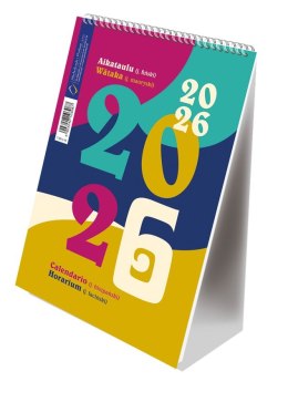 Kalendarz ze spiralką A5 - pionowy 2026 Michalczyk i Prokop T-101-3-19