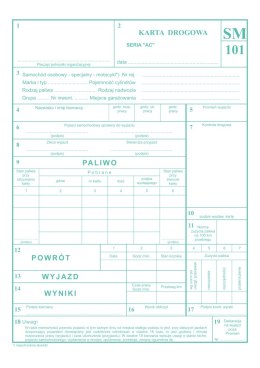 802-3 Karta drogowa MICHALCZYK&PROKOP A5 80 kartek